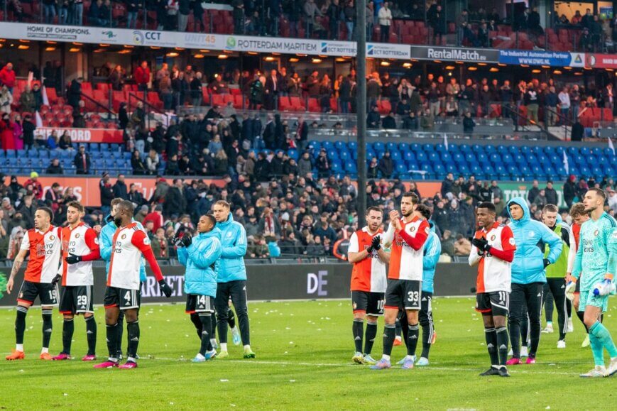 Foto: Kritische Feyenoord-noot: ‘Als je er dan maar niet één of twee tekort komt’