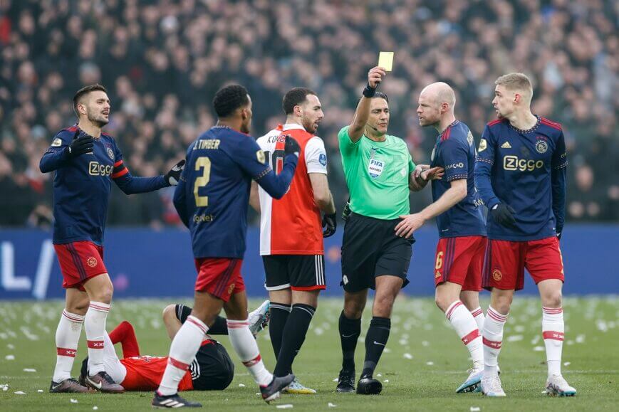 Foto: Ongeloof tijdens Feyenoord-Ajax: “Drugs?”