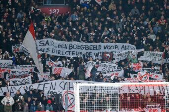 Ajax-fans maken keihard statement