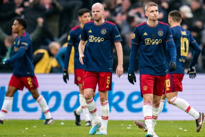 Foto: ‘Ajax-spelers clashen met elkaar’
