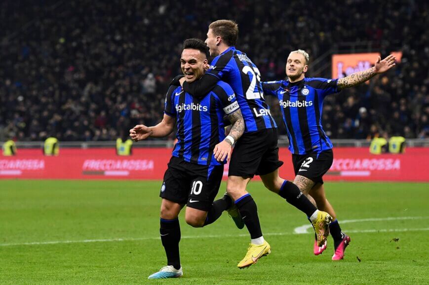 Foto: Inter slaat aanval AC Milan met minimale zege af