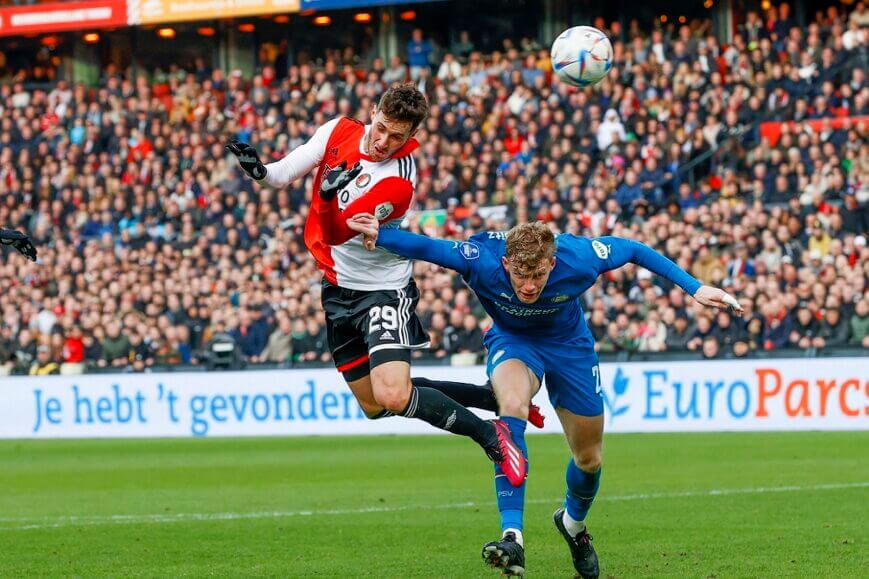 Foto: Jahanbakhsh schiet Feyenoord naast PSV