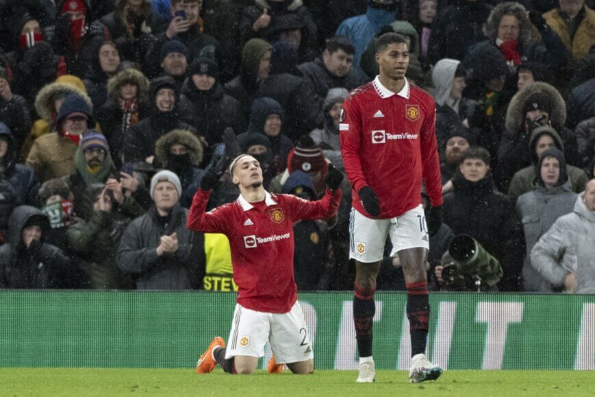 Foto: United-fans gaan los over Antony: ‘Moderne versie van Oranje-legende’