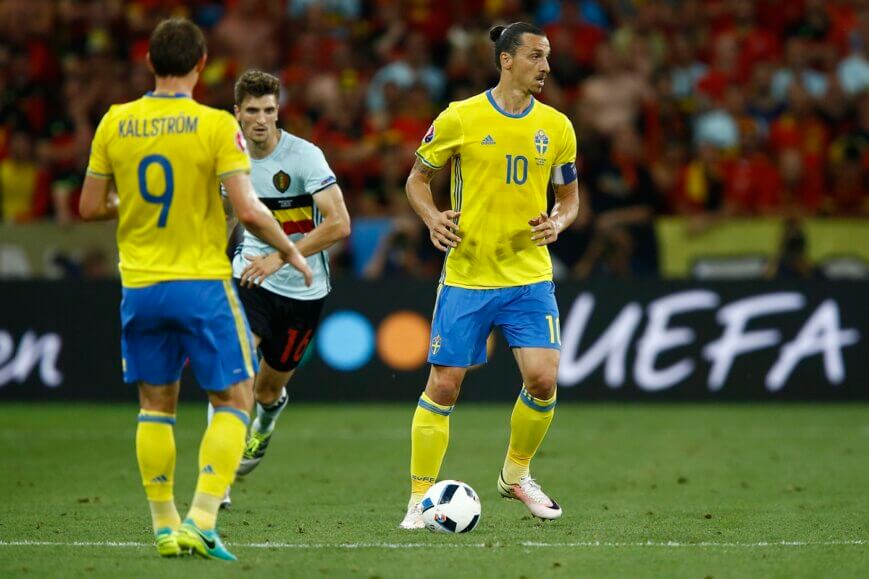 Foto: Zlatan maakt rentree bij Zweden