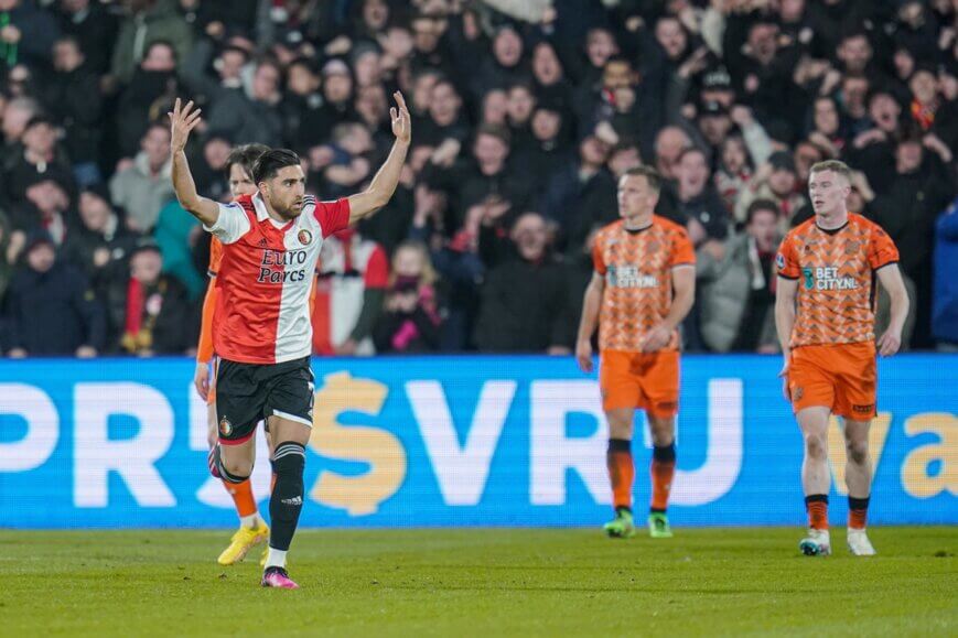 Foto: Feyenoord moet het ook tegen Volendam van comeback hebben