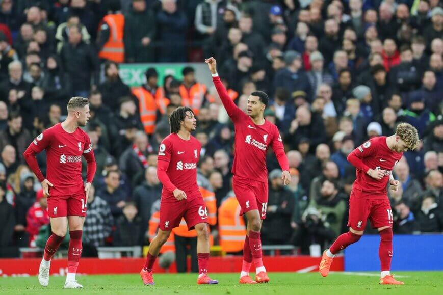 Foto: Van Dijk geniet van Gakpo en Liverpool-aanval: “Absolute wereldklasse”