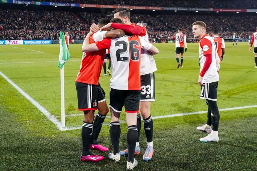 Foto: Feyenoord stelt aanhang (deels) teleur