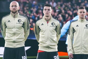 Feyenoord moet vaste basisspeler missen in derby tegen Sparta