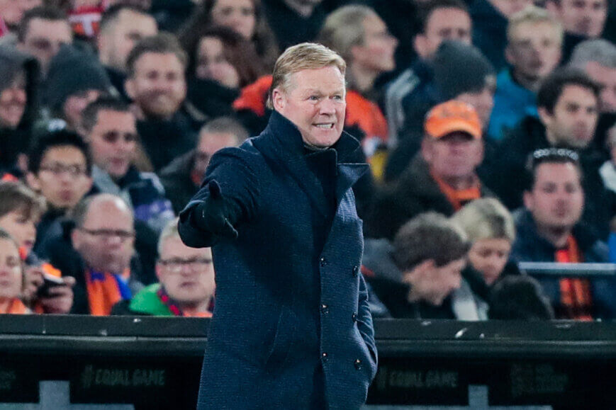 Foto: Koeman: ‘Feyenoord als voorbeeld voor Oranje’