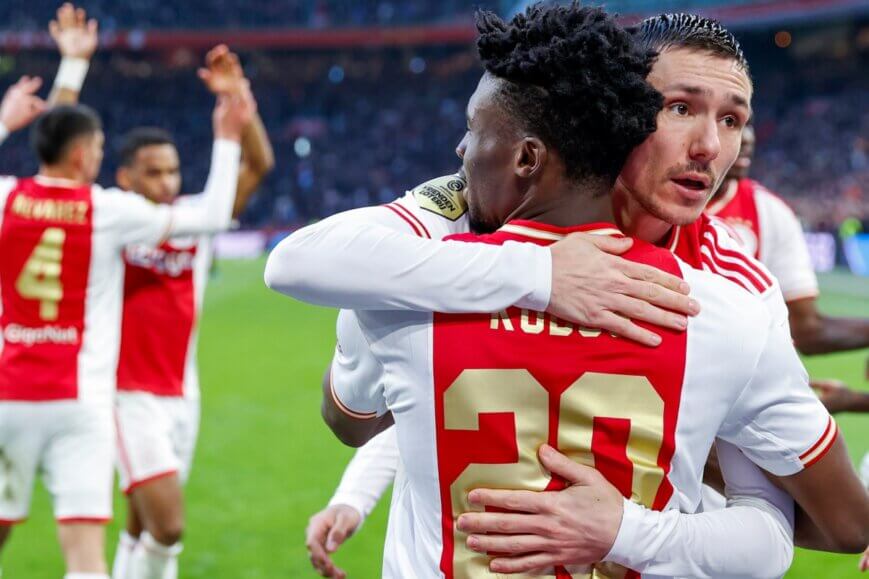 Foto: Geloof in Ajax: “Feyenoord zakt een beetje weg”