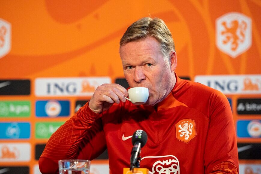 Foto: Koeman ‘not amused’ over afzegging Oranje-speler: “Ik vind dat niet oké”