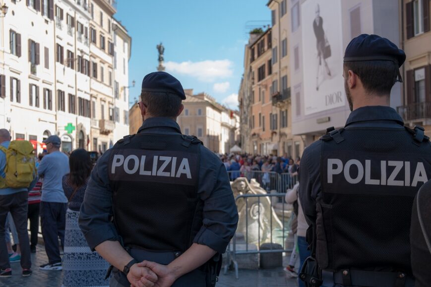 Foto: Nederlandse journalisten gehinderd in Rome