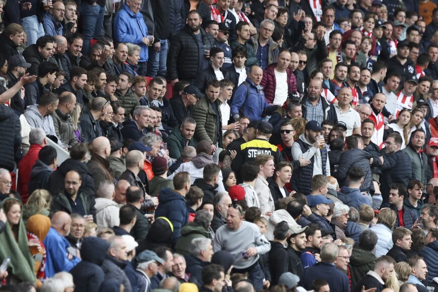 Foto: ‘Duidelijk signaal naar PSV-fans’