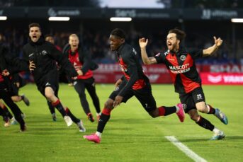 Almere City schakelt FC Eindhoven in de verlenging uit