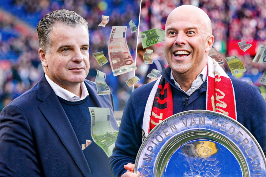Foto: Slot-akkoord: spelletje houdt coach bij Feyenoord (voor meer centjes)