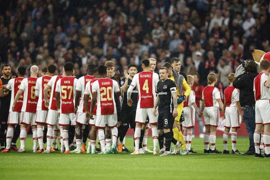 Foto: Opstellingen Ajax en FC Utrecht: geen verrassingen