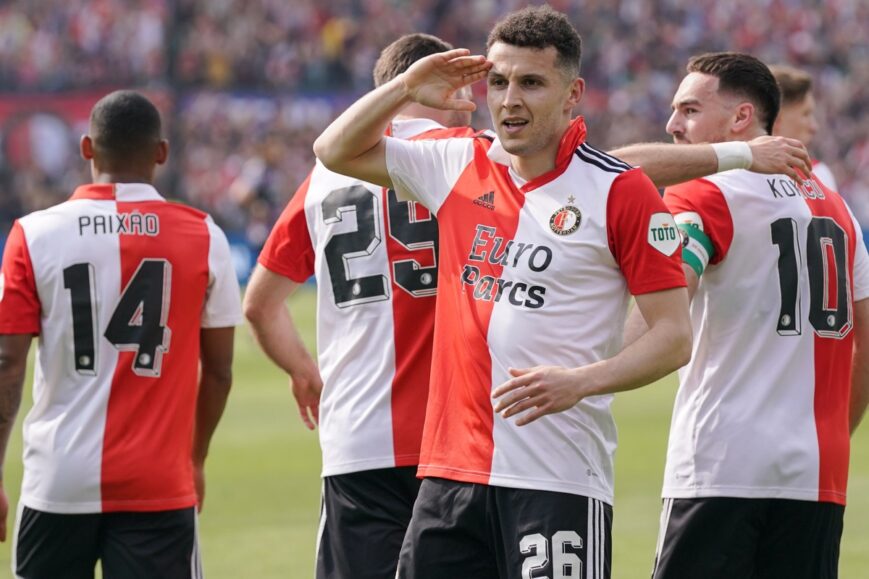 Foto: Idrissi zaait twijfel over Feyenoord-toekomst
