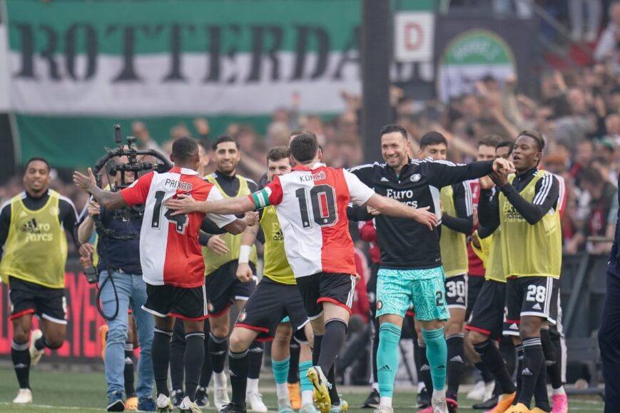 Foto: Feyenoord landskampioen na voetbalfeest in De Kuip