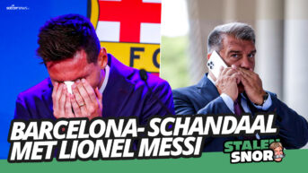 Stalen Snor-Lionel Messi-Barcelona-Aad de Mos