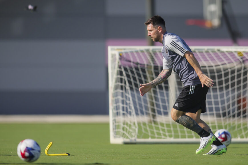 Foto: Verslag vanuit Florida: Messi traint voor het eerst bij Inter Miami
