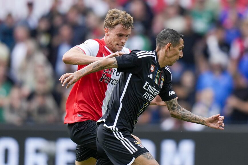 Foto: Ophef tijdens Feyenoord – Benfica: “Hele smerige”