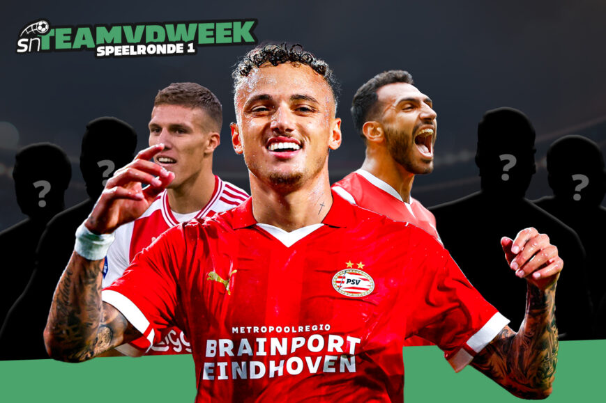 Foto: Aanwinsten van PSV en Ajax maken het verschil | SN Team van de Week 1
