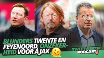 BLUNDERS Twente en Feyenoord, ONZEKERHEID voor AJAX | Twee Viertje met Aad #49