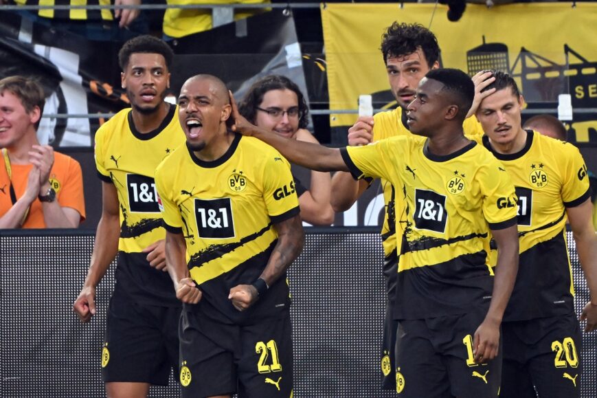Foto: Dortmund met twee Nederlanders in de basis tegen PSV