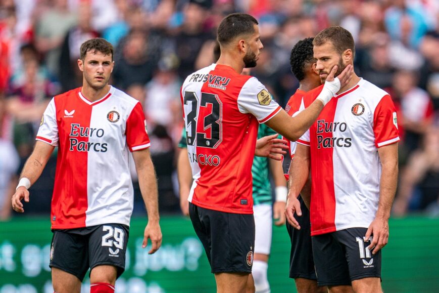 Foto: Vermoedelijke opstellingen Feyenoord en Vitesse: Slot wijzigt meermaals