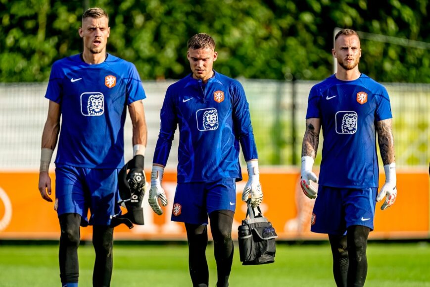 Foto: Wie is de doelman van het Nederlands elftal tegen Griekenland?