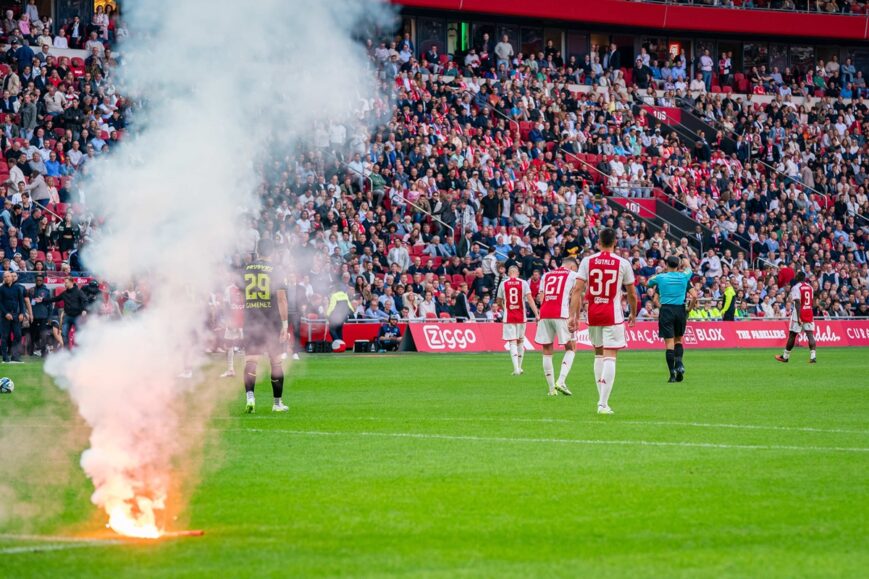 Foto: KNVB ziet stadionincidenten afnemen en wil doorpakken