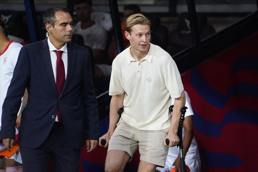 Foto: Barça onderneemt actie en meldt zich bij zaakwaarnemer De Jong