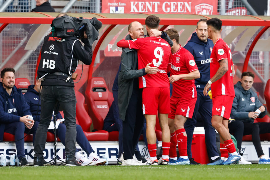 Foto: Oosting zag Twente-plan voor “mannelijke wedstrijd” uitkomen