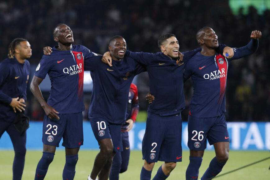 Foto: PSG-viertal hoort straf na homofobe liederen tegen Olympique Marseille