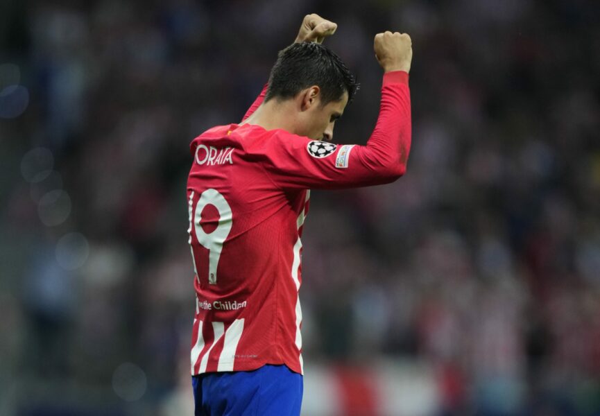 Foto: Morata eist hoofdrol op bij Atlético