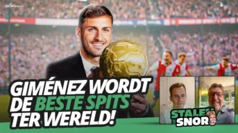 Santiago Giménez-Feyenoord-Stalen Snor-Aad de Mos