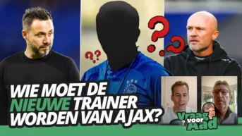Vraag voor Aad-Aad de Mos-Ajax-trainer
