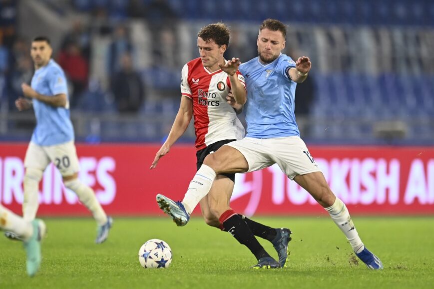 Foto: Faal-commentator licht blunder bij Lazio – Feyenoord toe