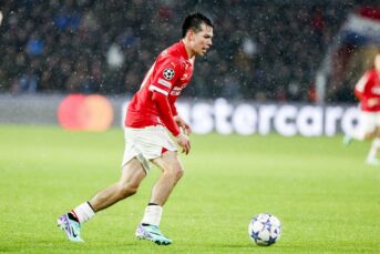 ‘Hirving Lozano kan PSV al weer verlaten’