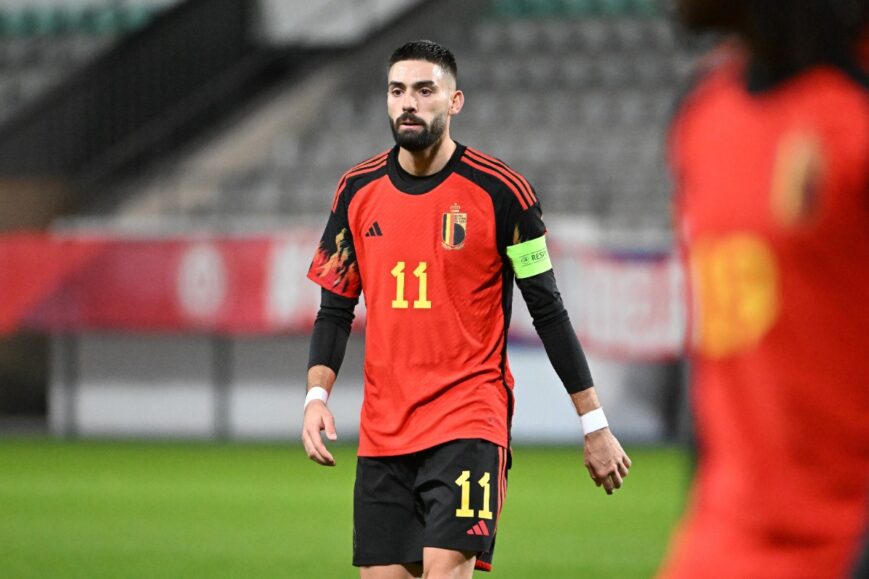 Foto: België wint dankzij razendsnel doelpunt van Servië