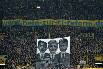 Dortmund-aanhang fileert UEFA met duidelijk statement