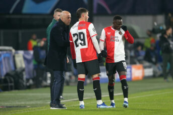 Vermoedelijke opstelling Feyenoord tegen Almere: Slot wijzigt