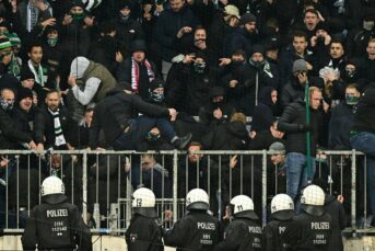 Minstens 32 gewonden bij zware clash Hannover-fans en Duitse ME