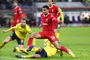 Liverpool verliest van Union, Dallinga helpt Toulouse ronde verder
