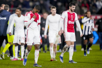 Kritiek op Ajax-spelers: ‘Hoe kan je zo diep zakken’