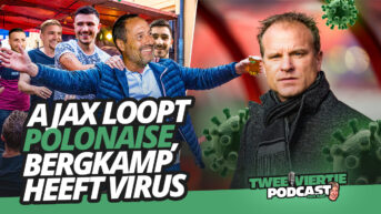Twee Viertje met Aad-Ajax-Bergkamp-Aad de Mos