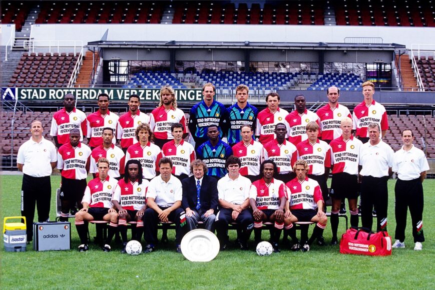 Feyenoord-elftalfoto van 1993-1994