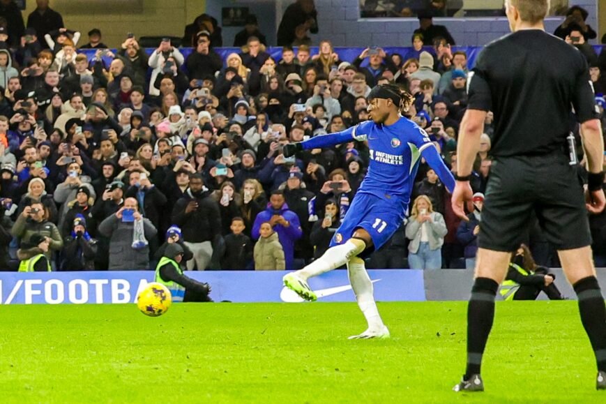 Foto: Madueke met doelpunt belangrijk voor Chelsea