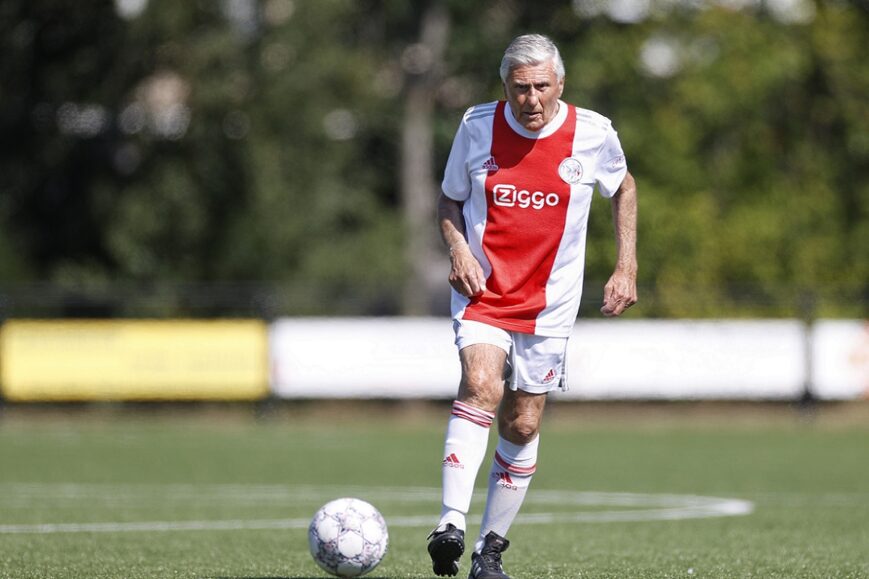 Sjaak Swart in actie voor Lucky Ajax