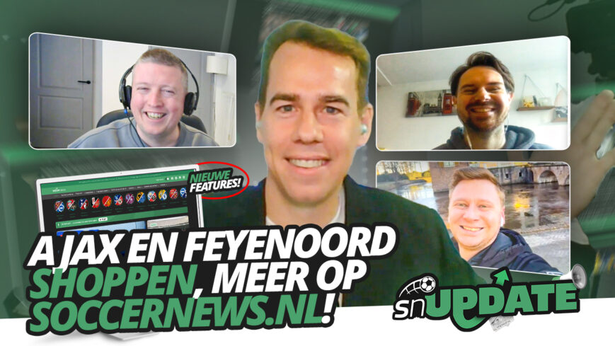 Foto: Ajax en Feyenoord SHOPPEN, meer op SoccerNews.nl! | SN Update #5
